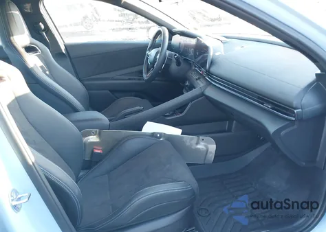 2025 Hyundai Elantra N из США, поврежденный, VIN KMHLW4DK4SU024064